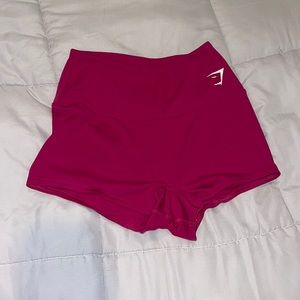 Magenta gymshark lifting/training shorts